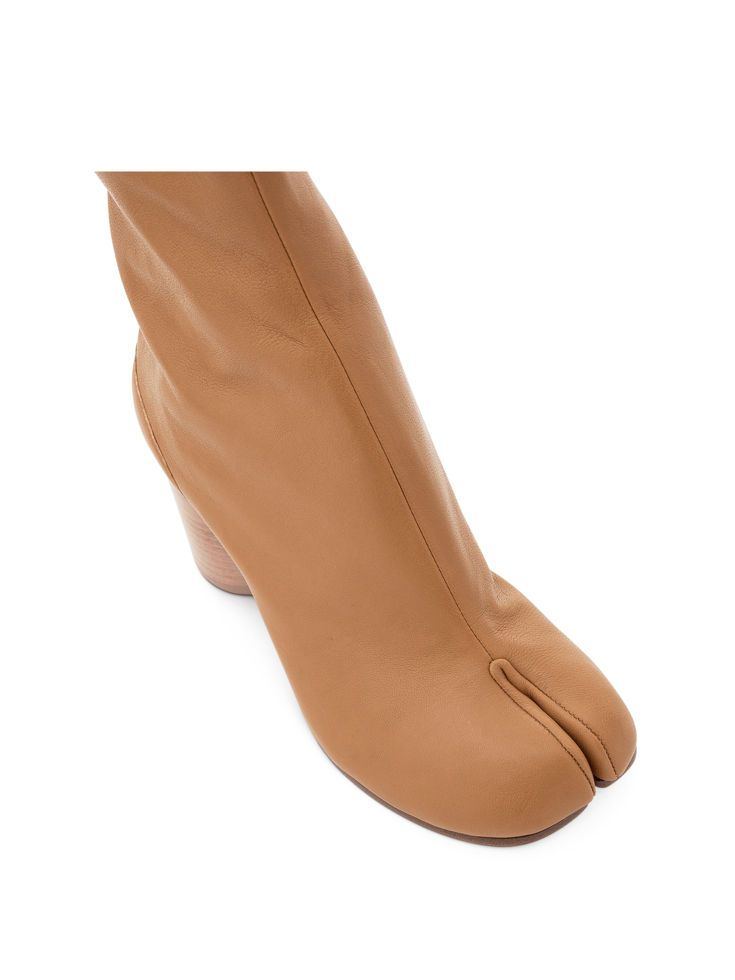 Tabi Ankle Boot 80mm in Nude - 3
