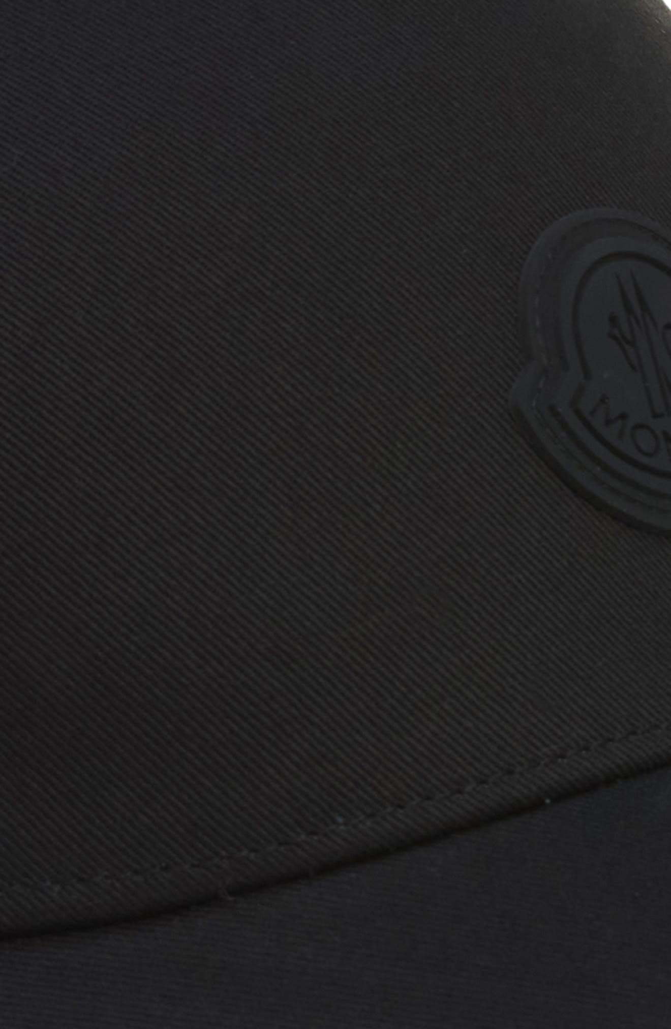 Moncler Logo Cotton Baseball Cap in Black at Nordstrom - 4