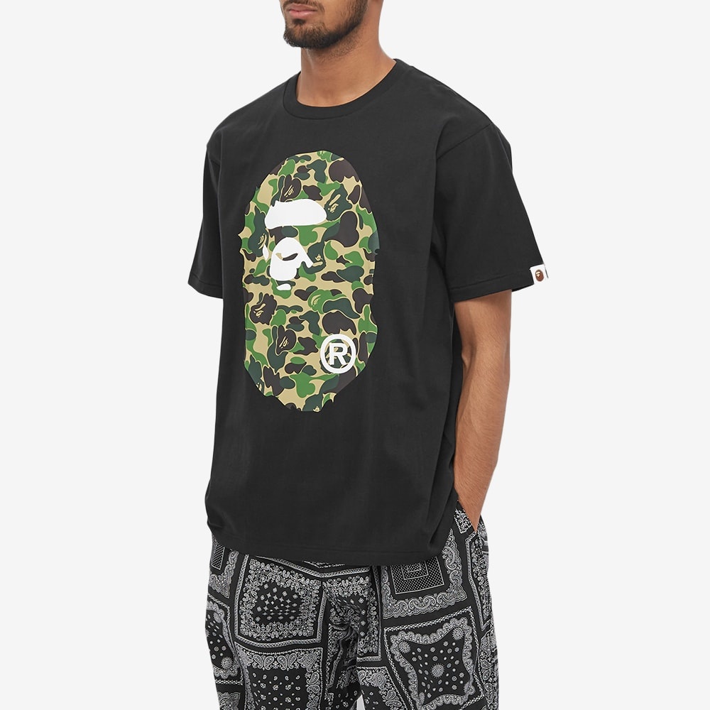 A Bathing Ape ABC Camo Big Ape Head Tee - 3