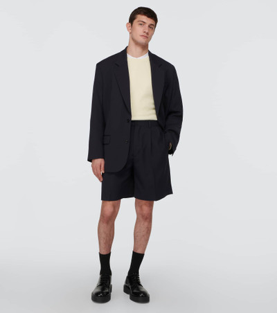 Acne Studios Radd wool-blend shorts outlook
