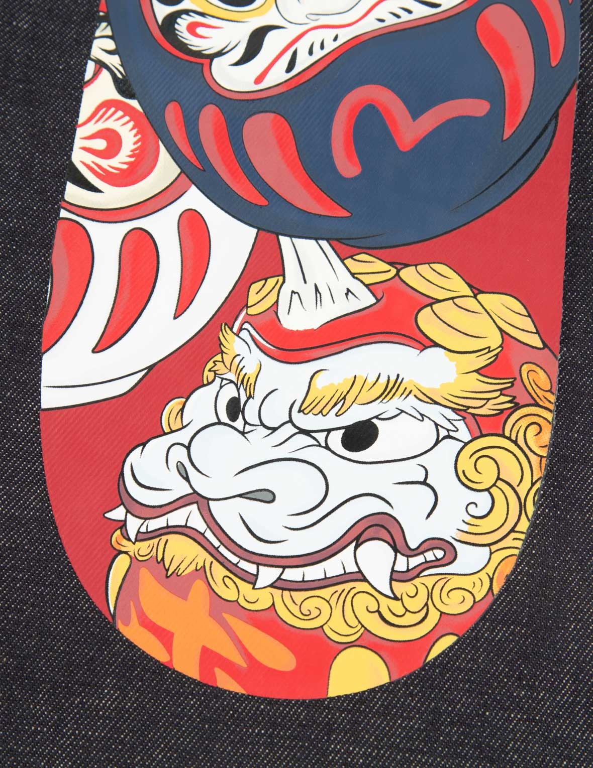 DARUMA BUDDIES DAICOCK PRINT SLIM FIT JEANS #2010 - 10