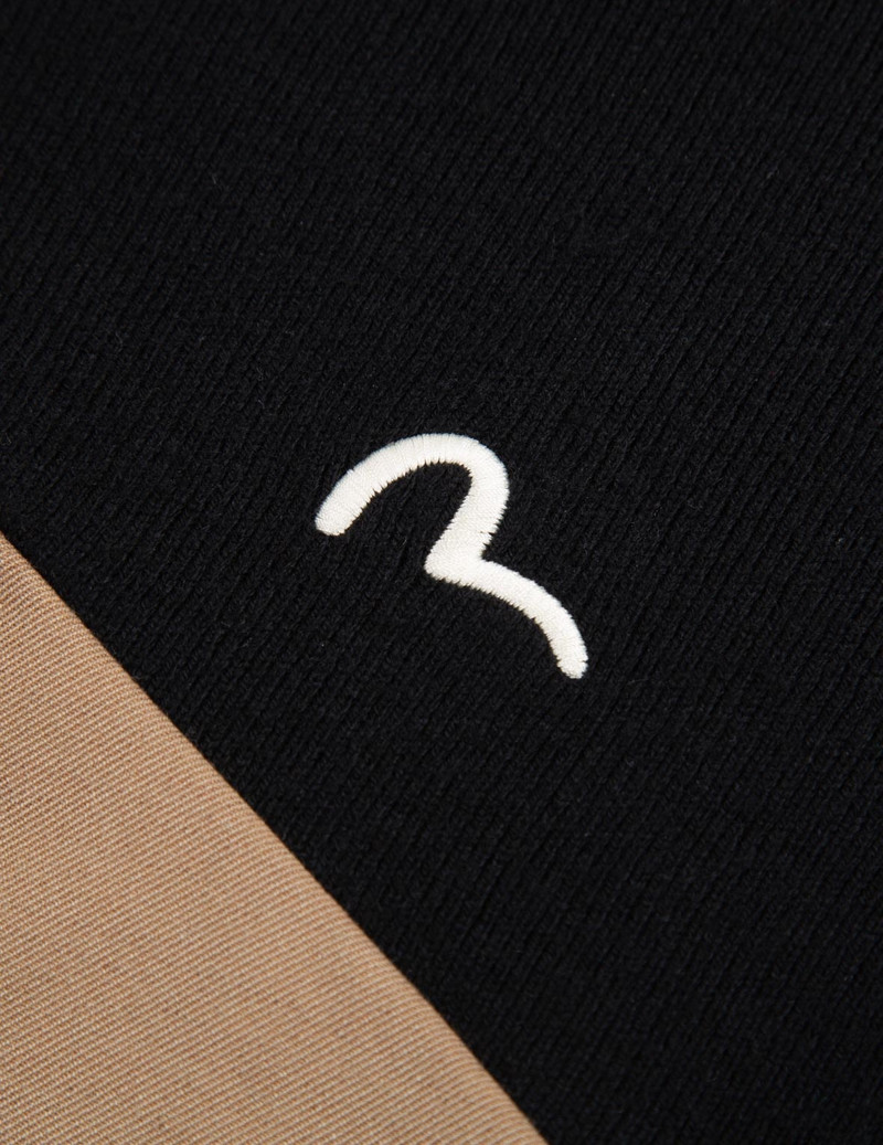 SEAGULL PRINT HYBRID BELTED DRESS 8