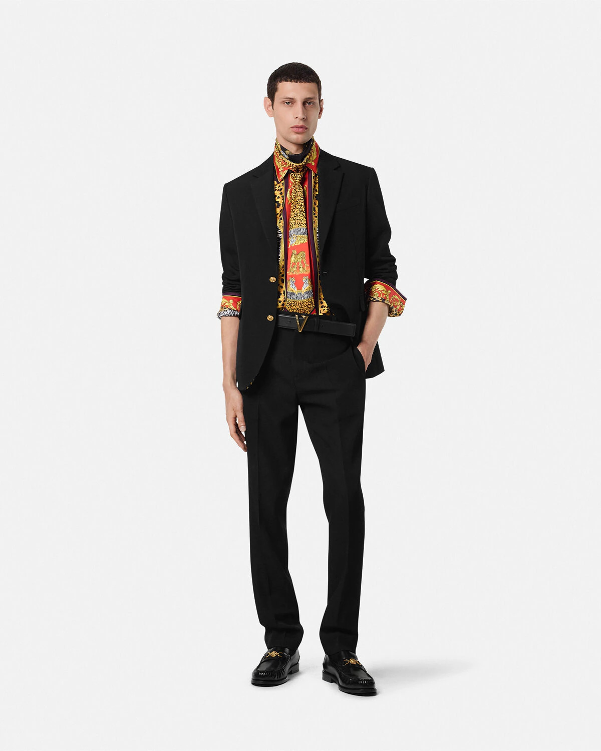 Wool Single-Breasted Blazer - 2