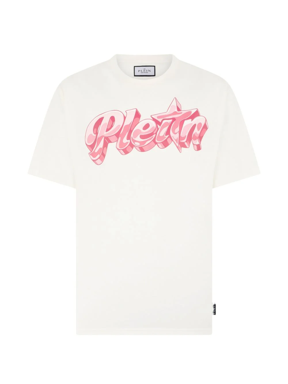 round neck graphic T-shirt - 1