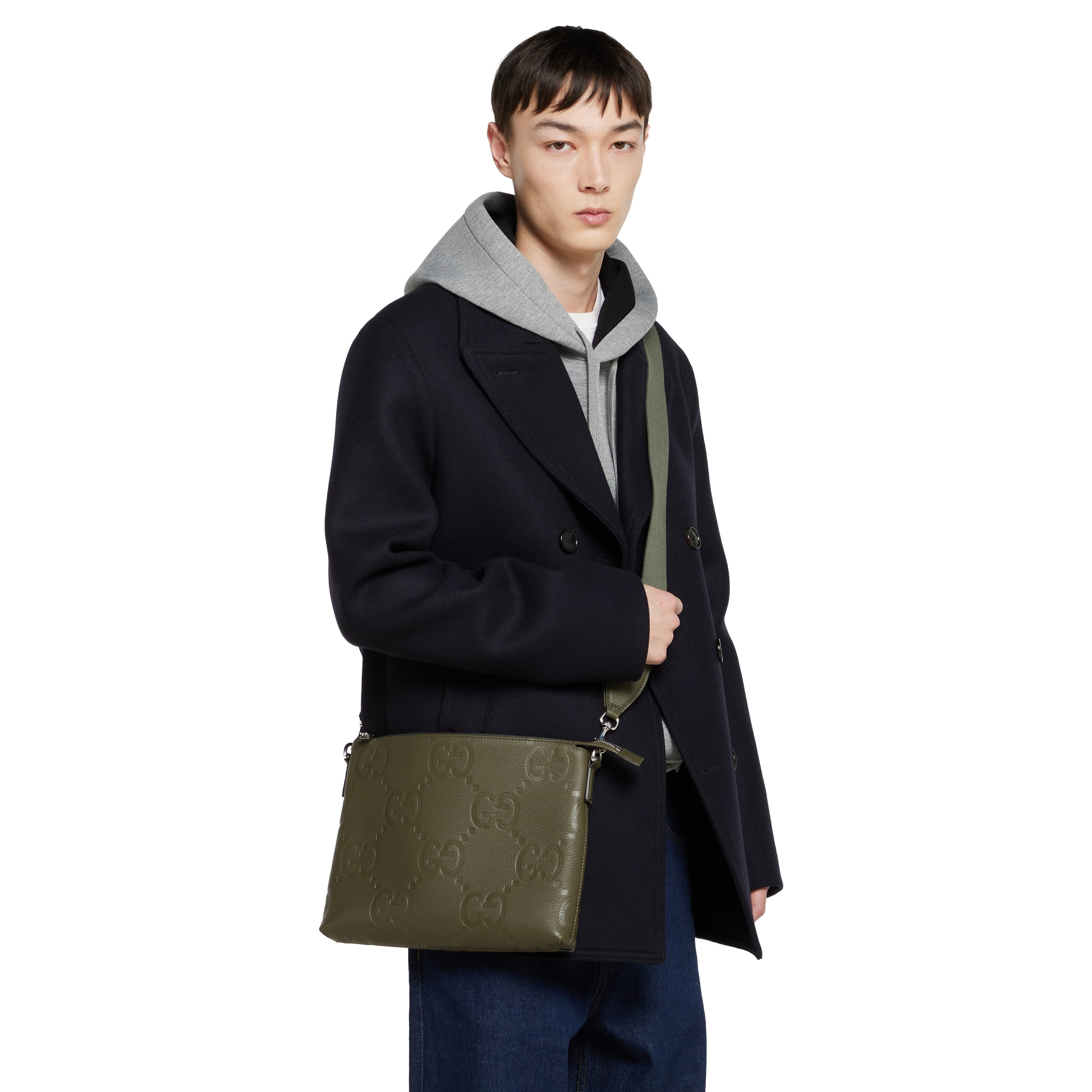GG jumbo medium crossbody bag - 3