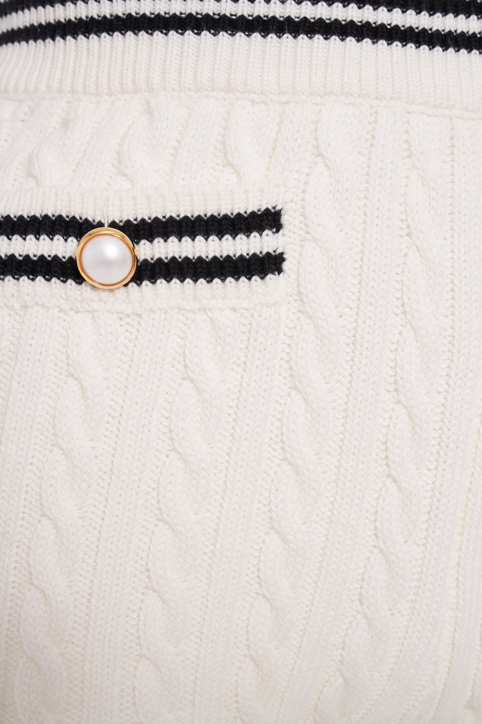 COTTON BLEND KNITTED SHORTS - 3
