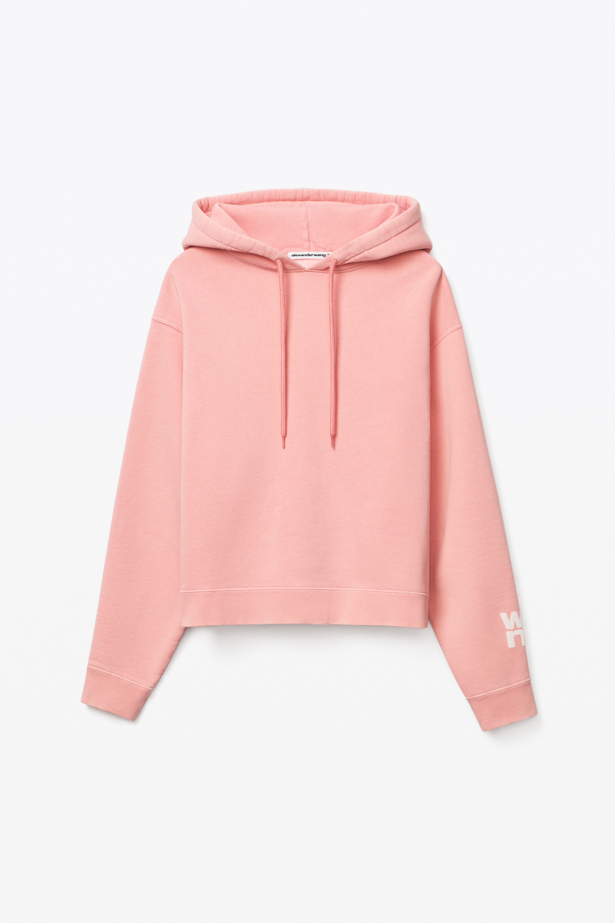 PUFF LOGO HOODIE IN STRUCTURED TERRY - 1