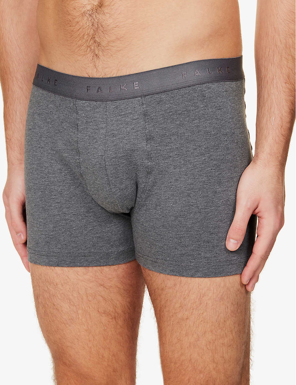 Tonal waistband pack of two stretch-cotton boxers - 5