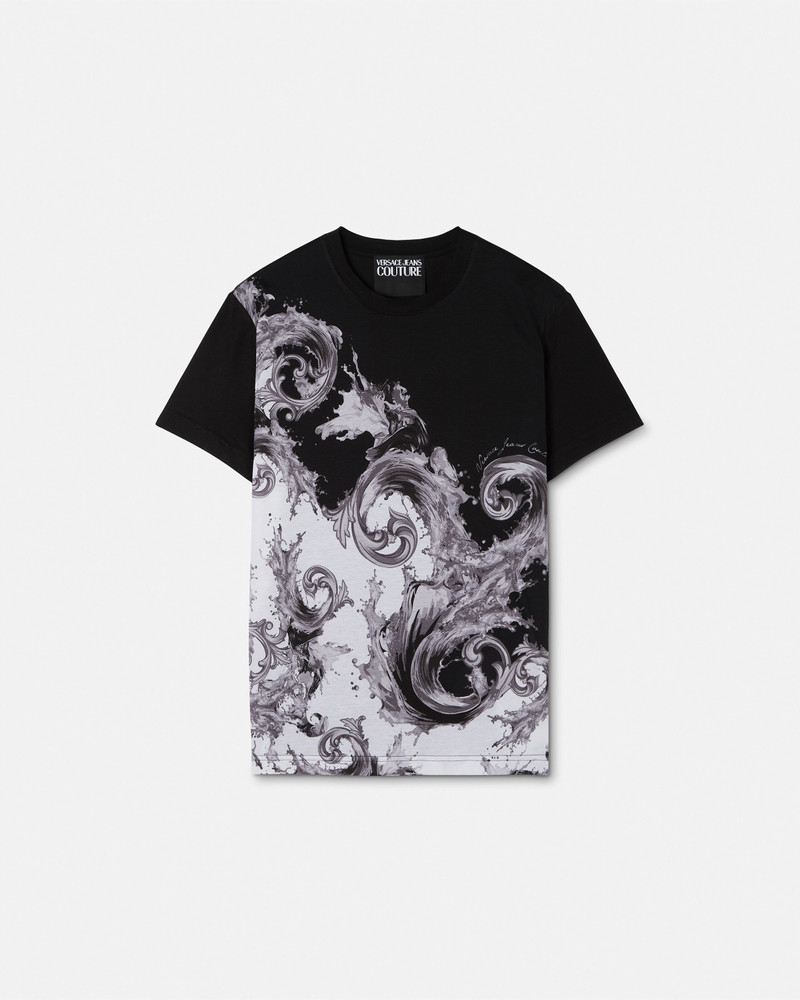 Printed Cotton-Jersey T-Shirt 1
