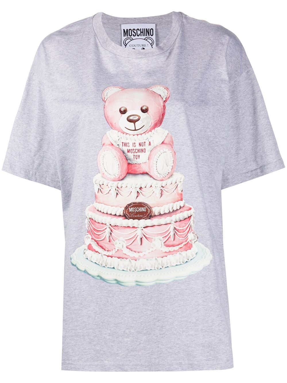 Teddy Cake print T-shirt - 1