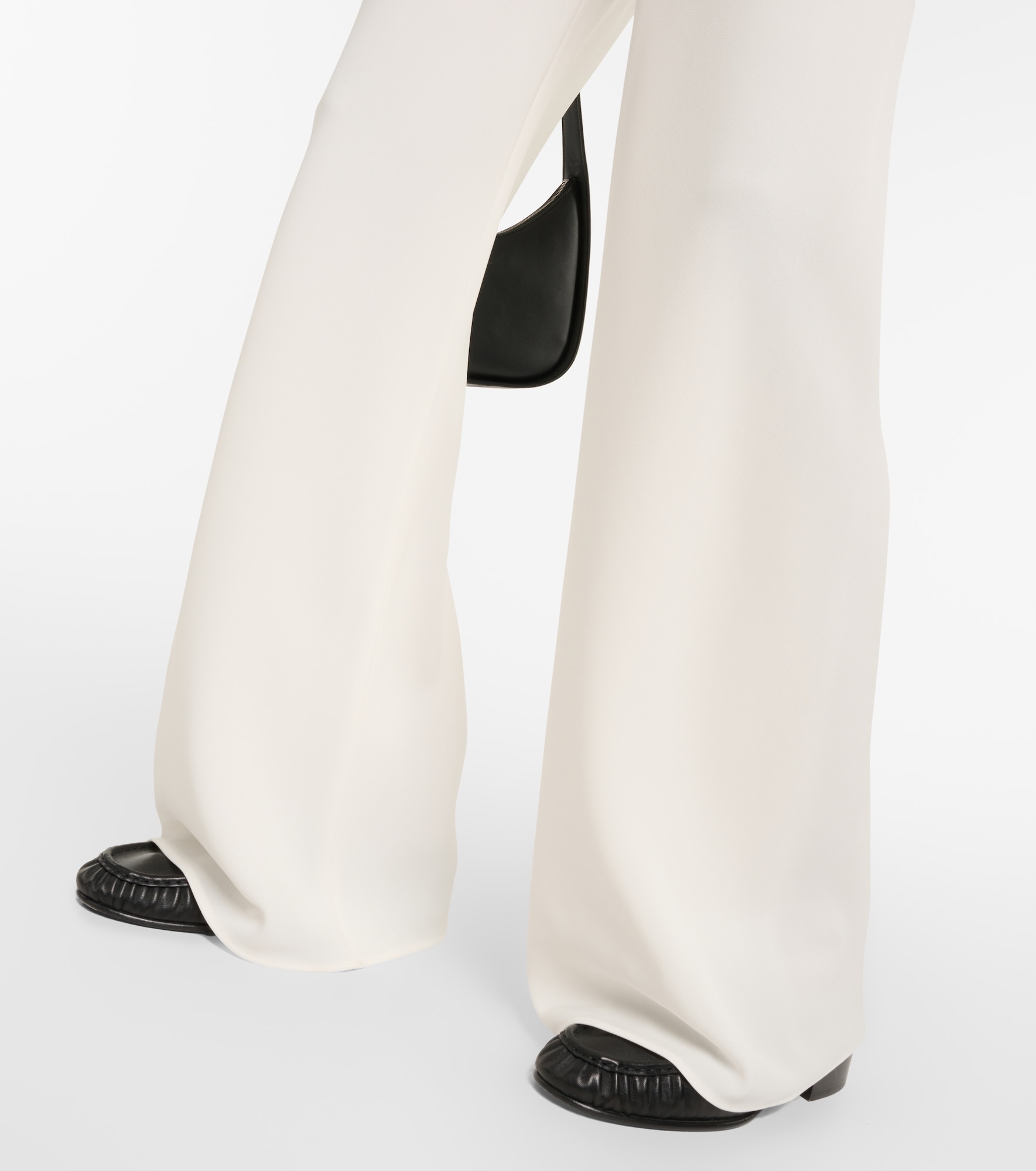 Gala double-cady wide-leg pants - 5
