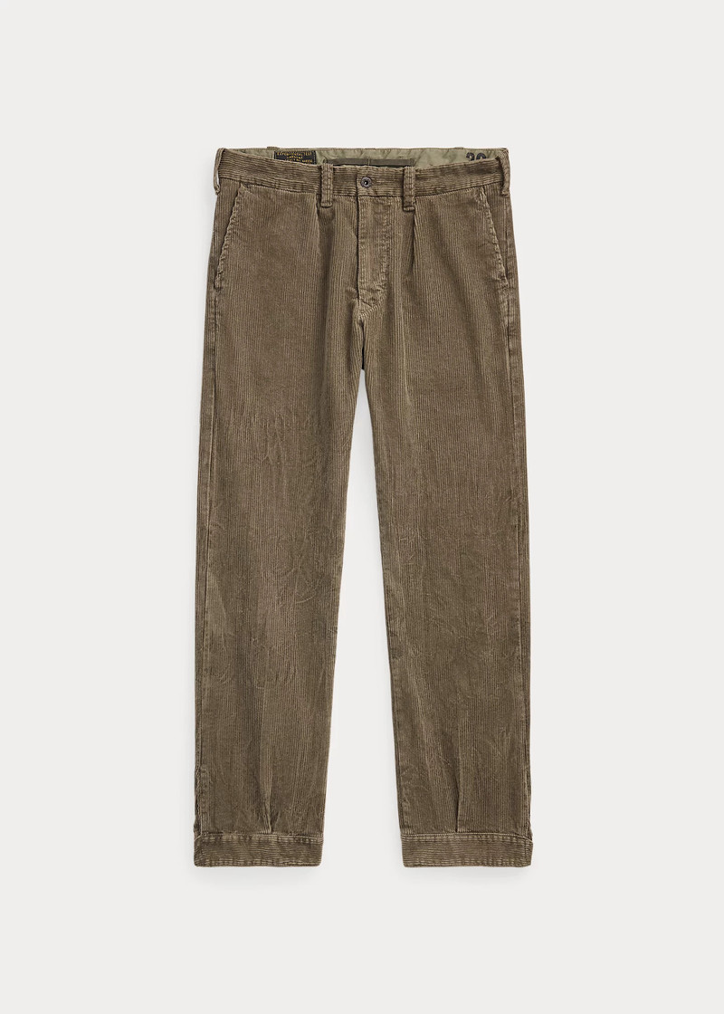 Pleated Corduroy Pant 1