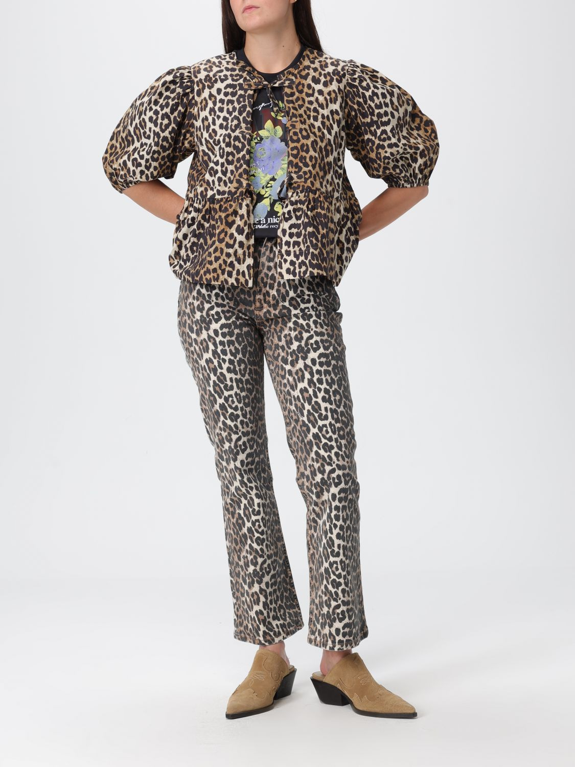Pants woman Ganni - 2