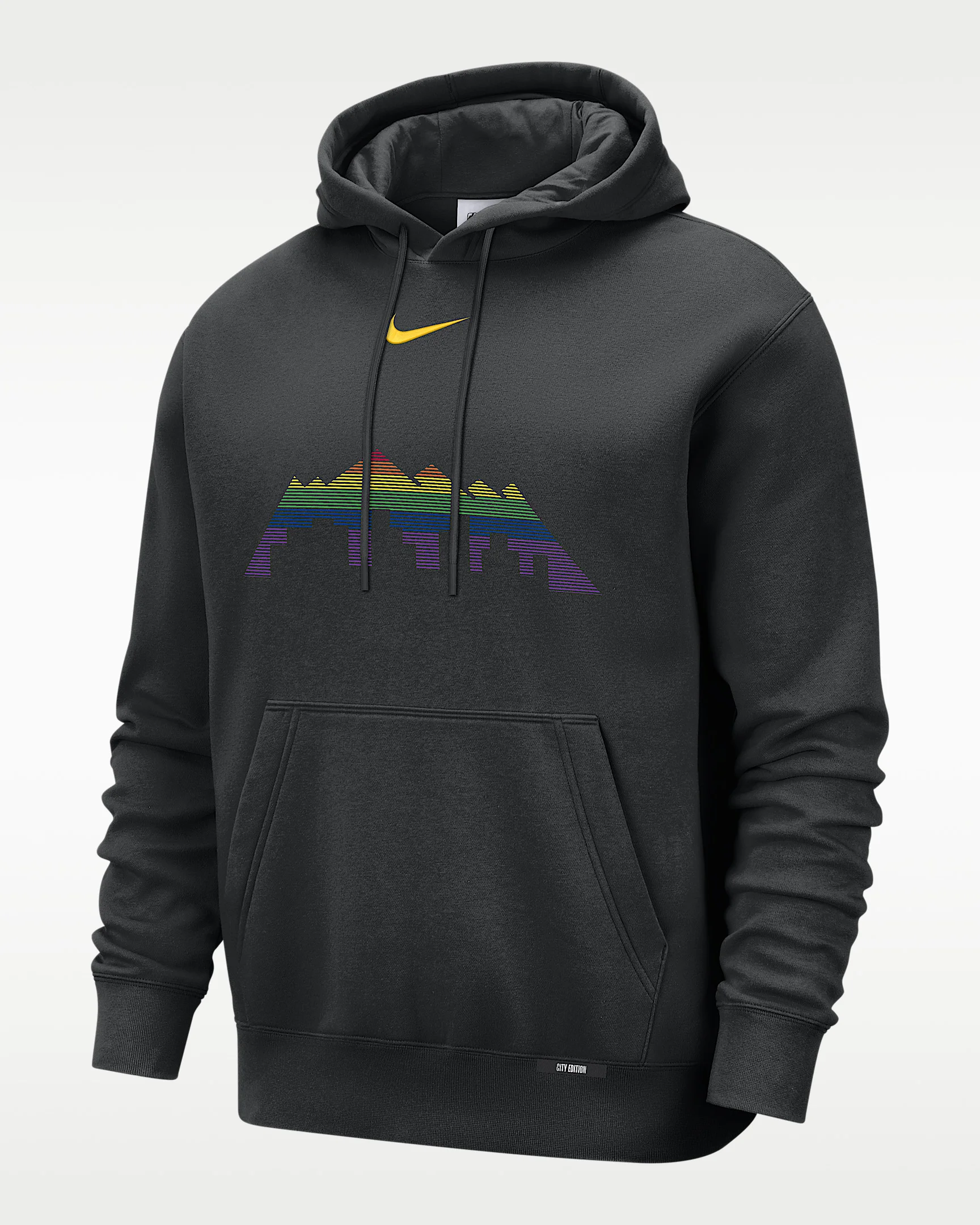 Denver Nuggets City Edition Men's Nike Club Hoodie - 1