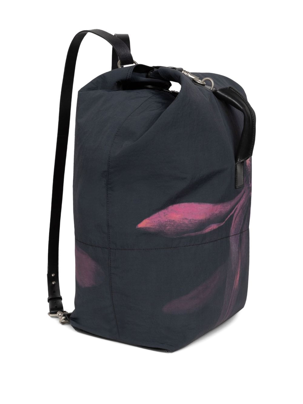 floral-print backpack - 4