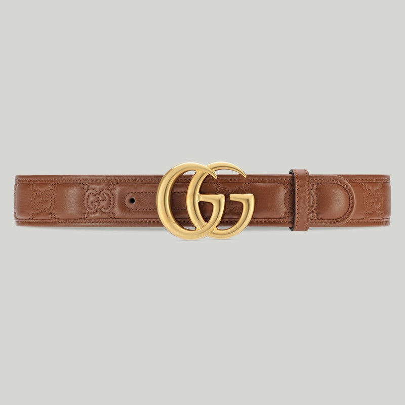 GG Marmont Matelassé wide belt 1