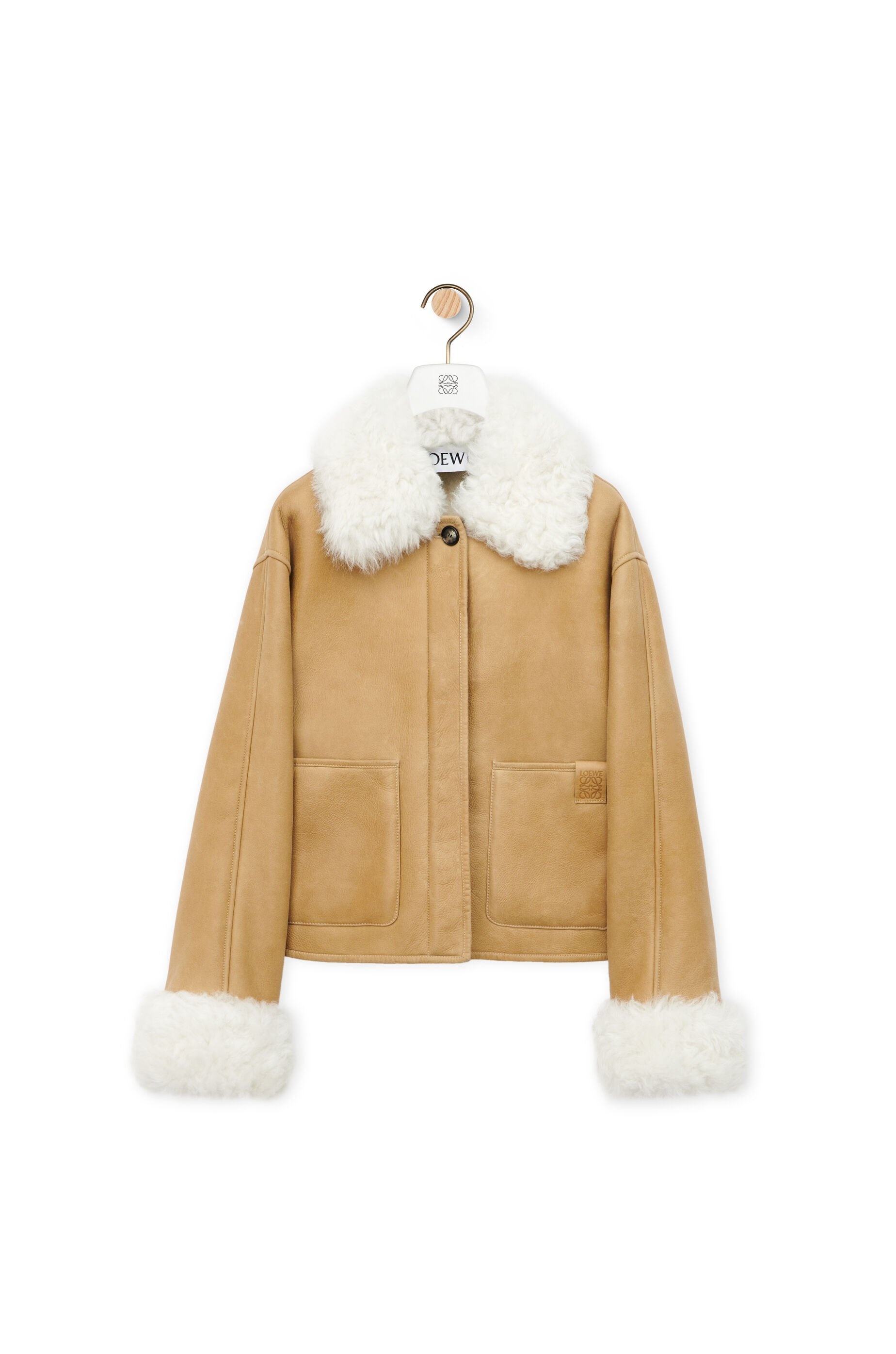 Jacket in shearling - 1