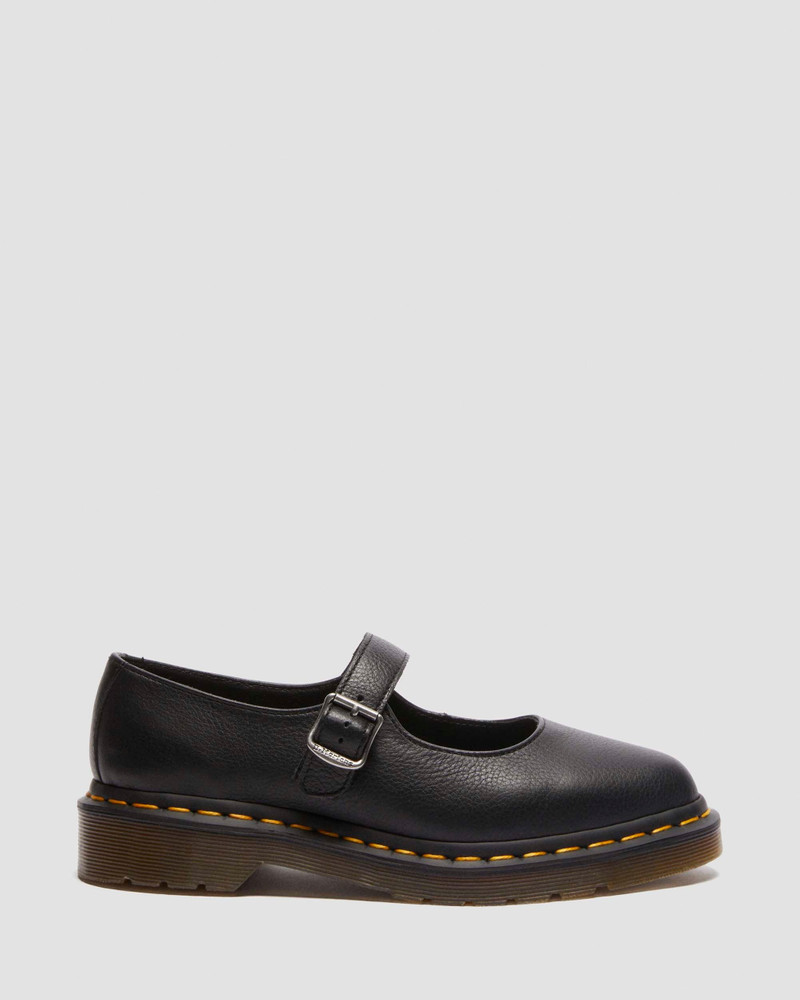 Elphie Virginia Leather Mary Jane Shoes - 1