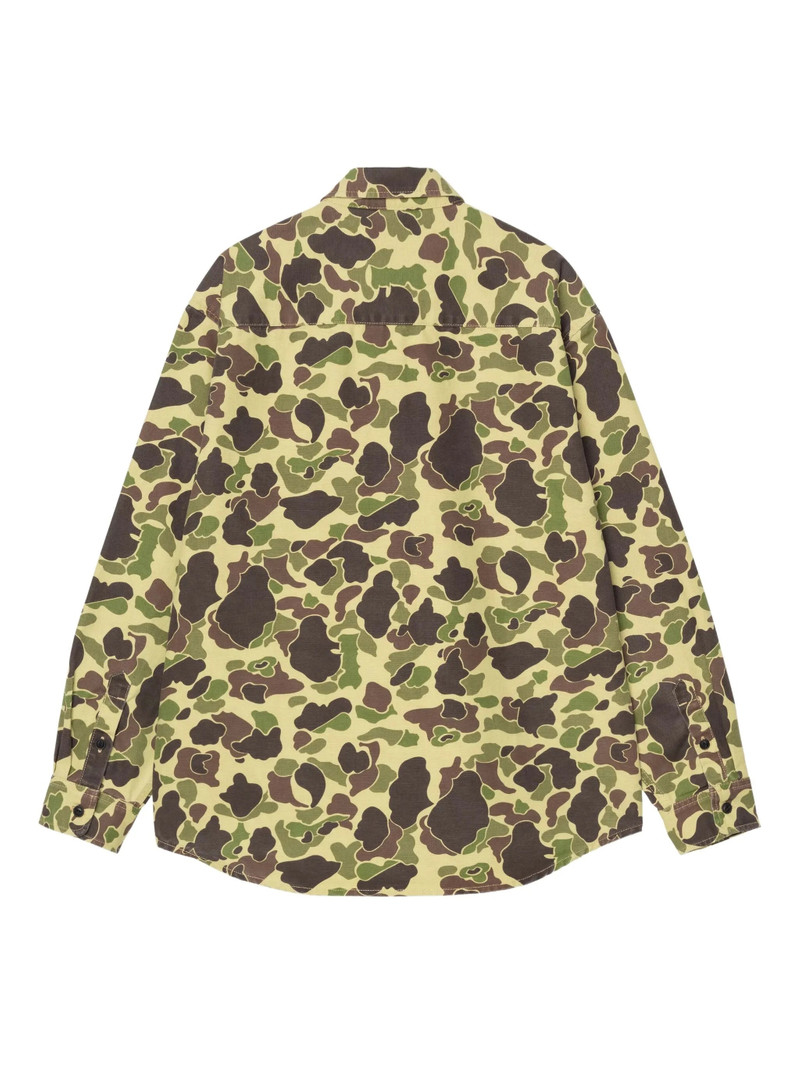 Carhartt Carhartt Duck Camouflage-print Shirt outlook