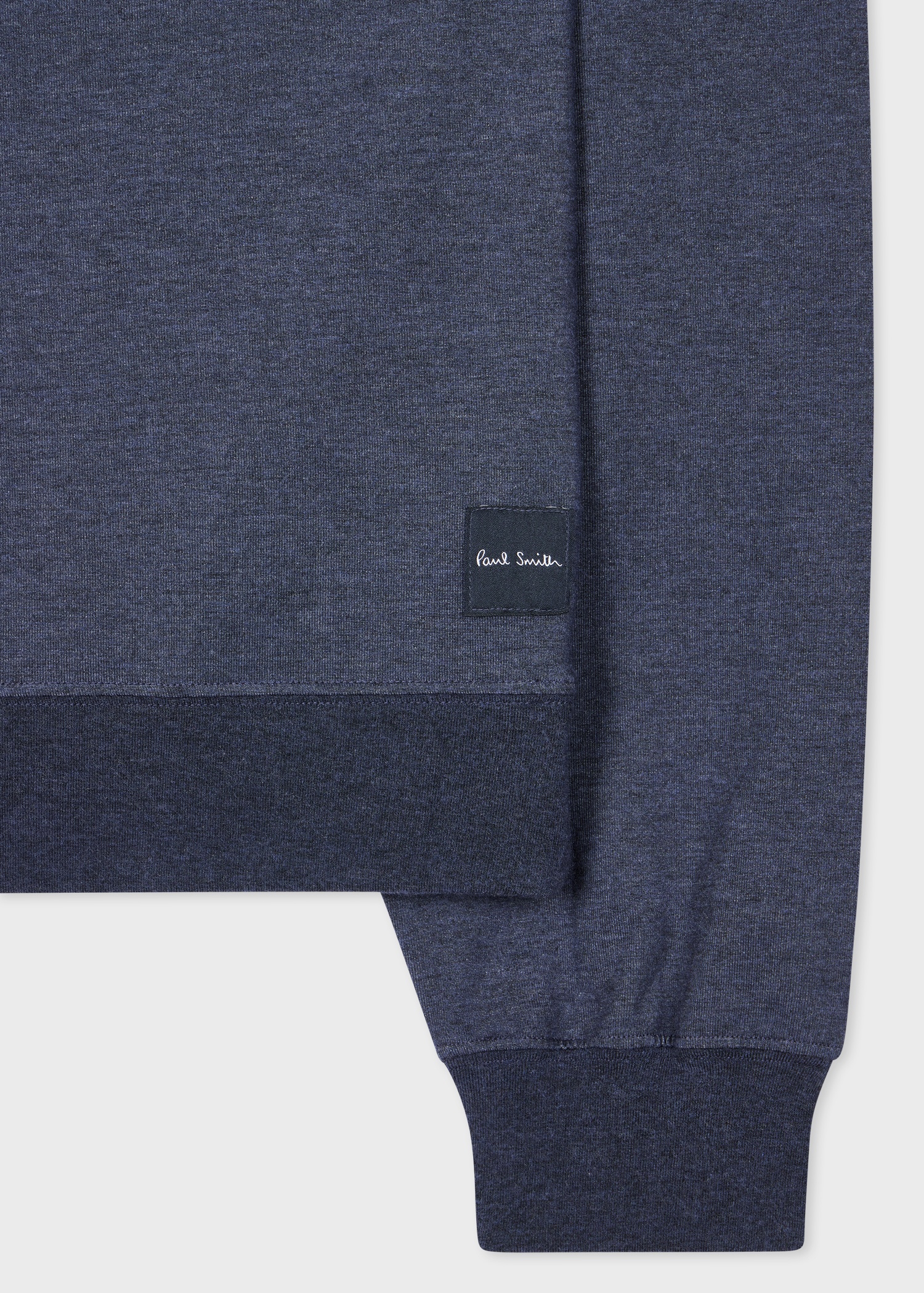Denim Blue Modal-Blend Long-Sleeve Lounge Top - 2