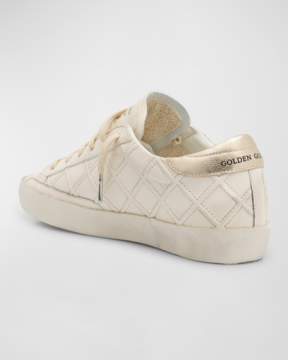Superstar Quilted Leather Low-Top Sneakers - 4
