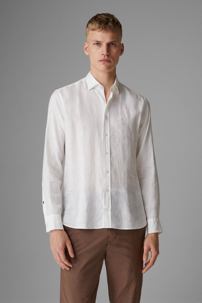 Timi Linen shirt in White 2