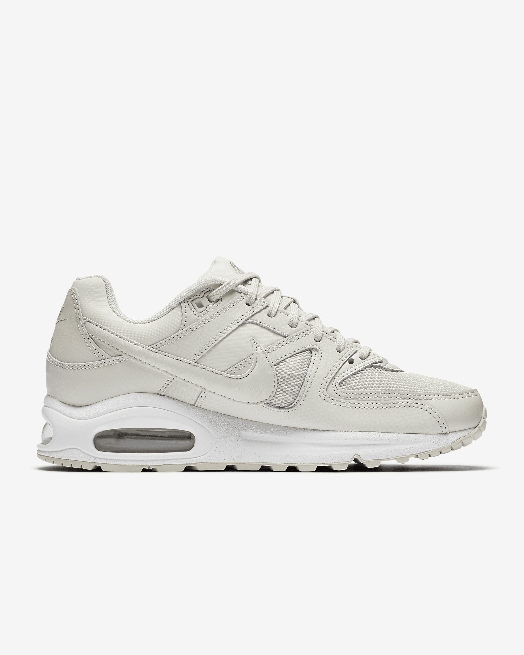 Nike air max command fashion triple white