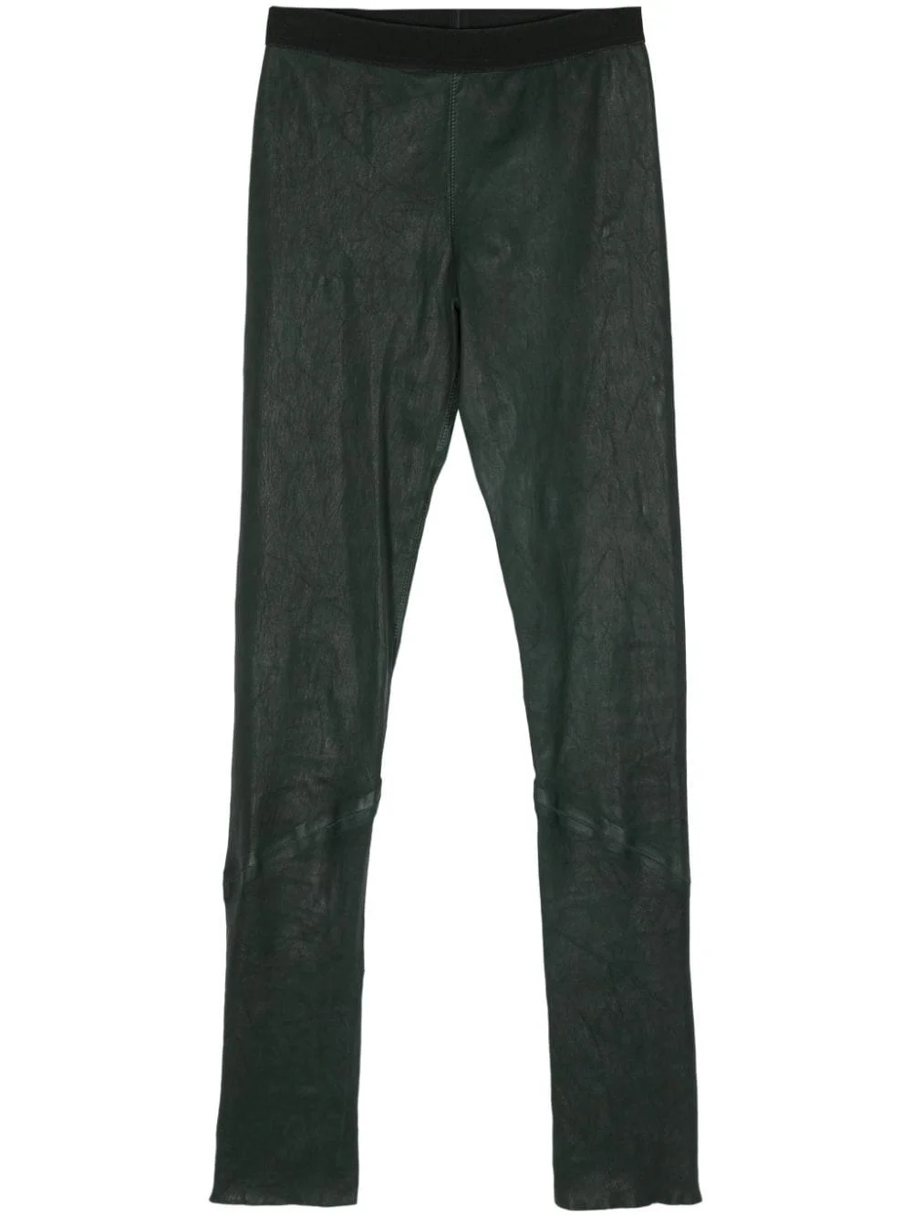 leather skinny trousers - 1