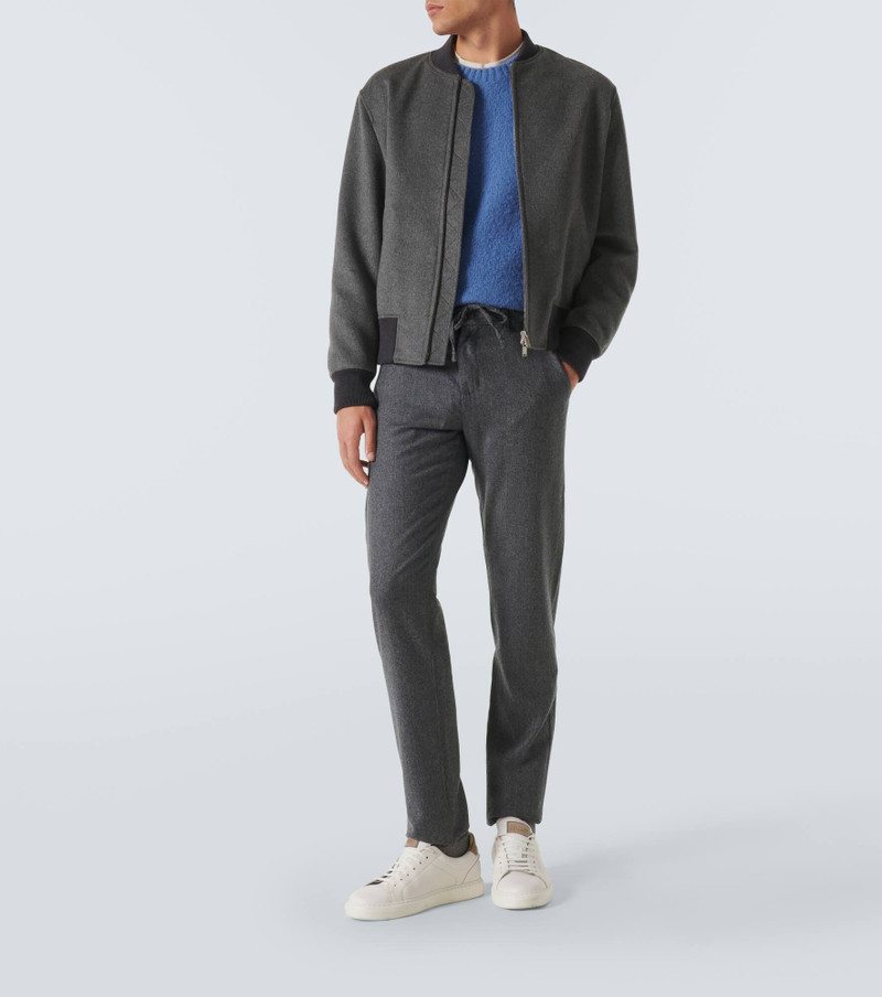 Canali Wool straight pants outlook