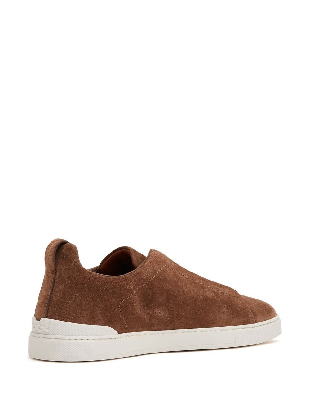 suede low-top sneakers - 3