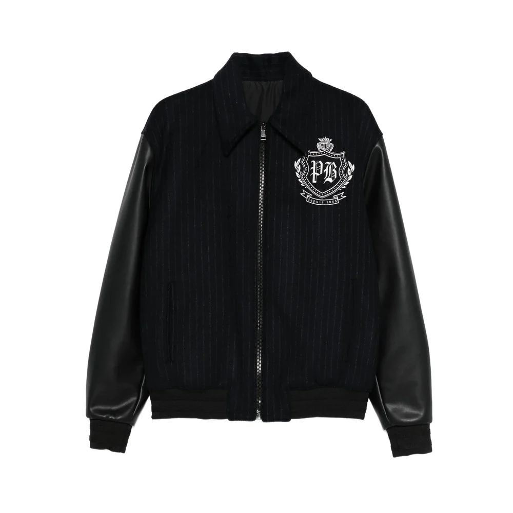Balmain Black Jackets - Bomber Jackets Men - 1