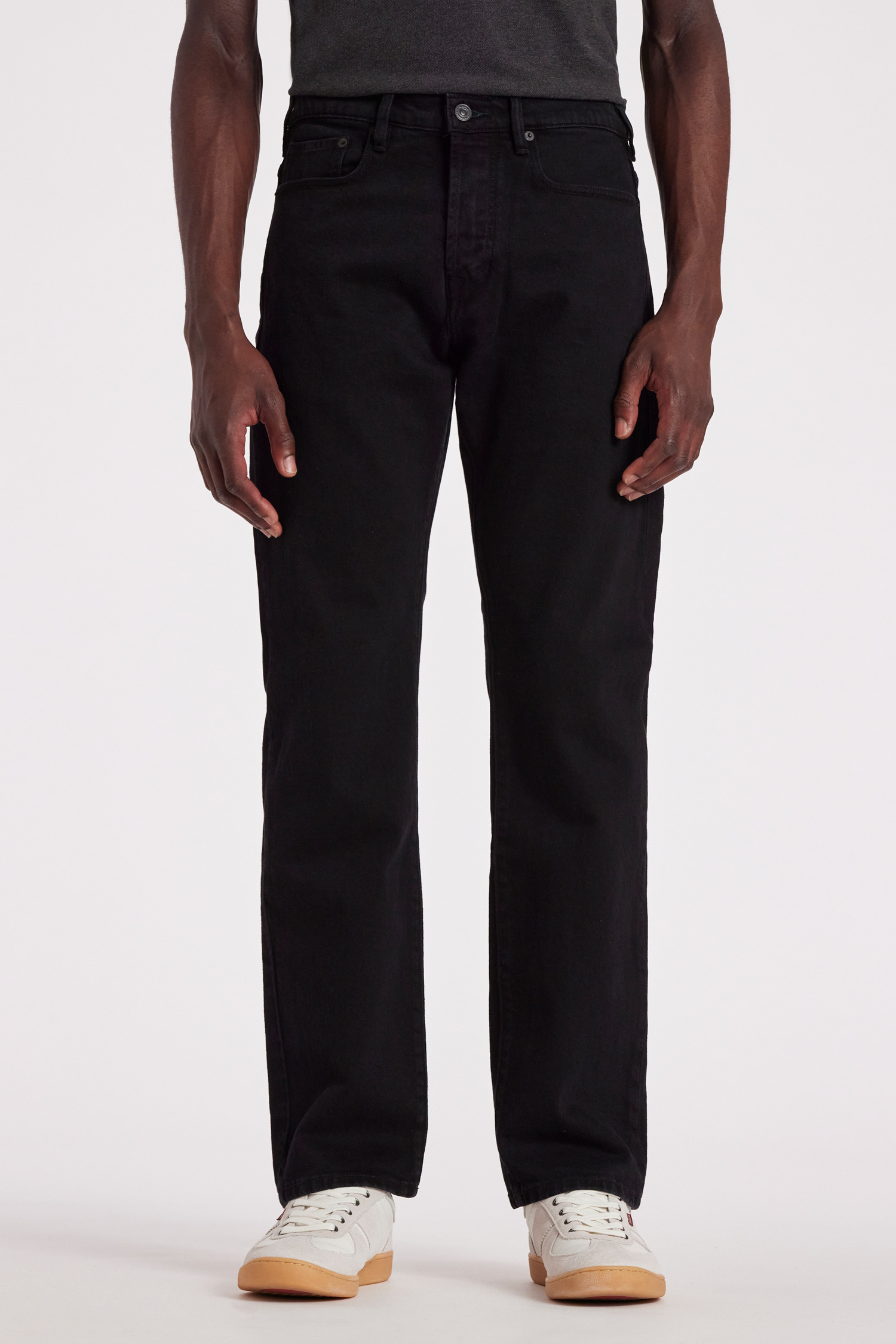 Standard-Fit Black 'Organic Stretch' Jeans - 4