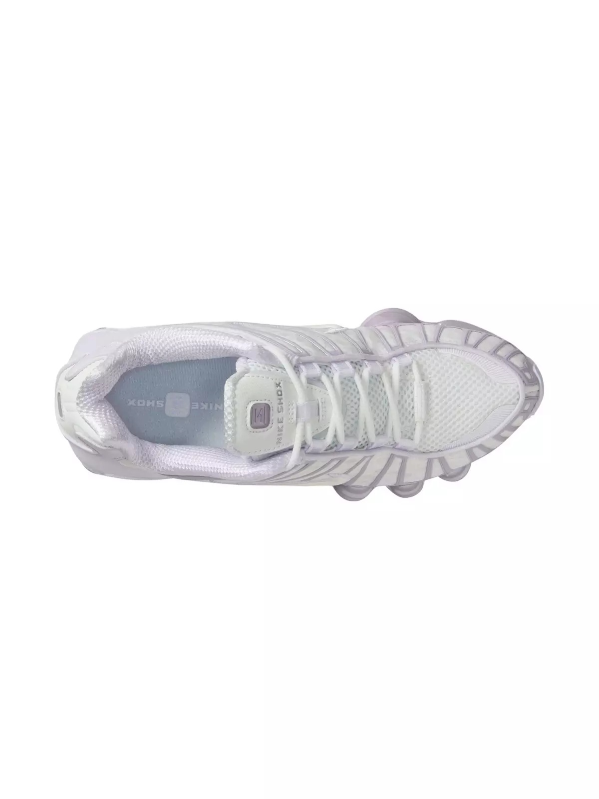 Shox TL "Summit White/Sail/Barely Grape" Women's Shoe - 8
