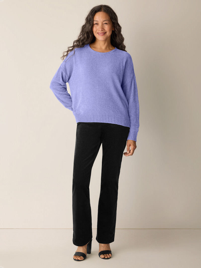 Chenille Blend Crew Neck Top 3