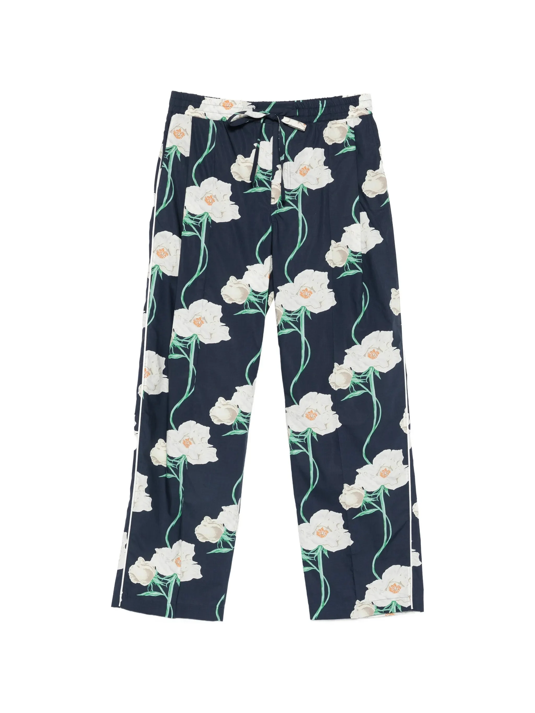 Kenzo Floral-detail Drawstring Trousers - 1