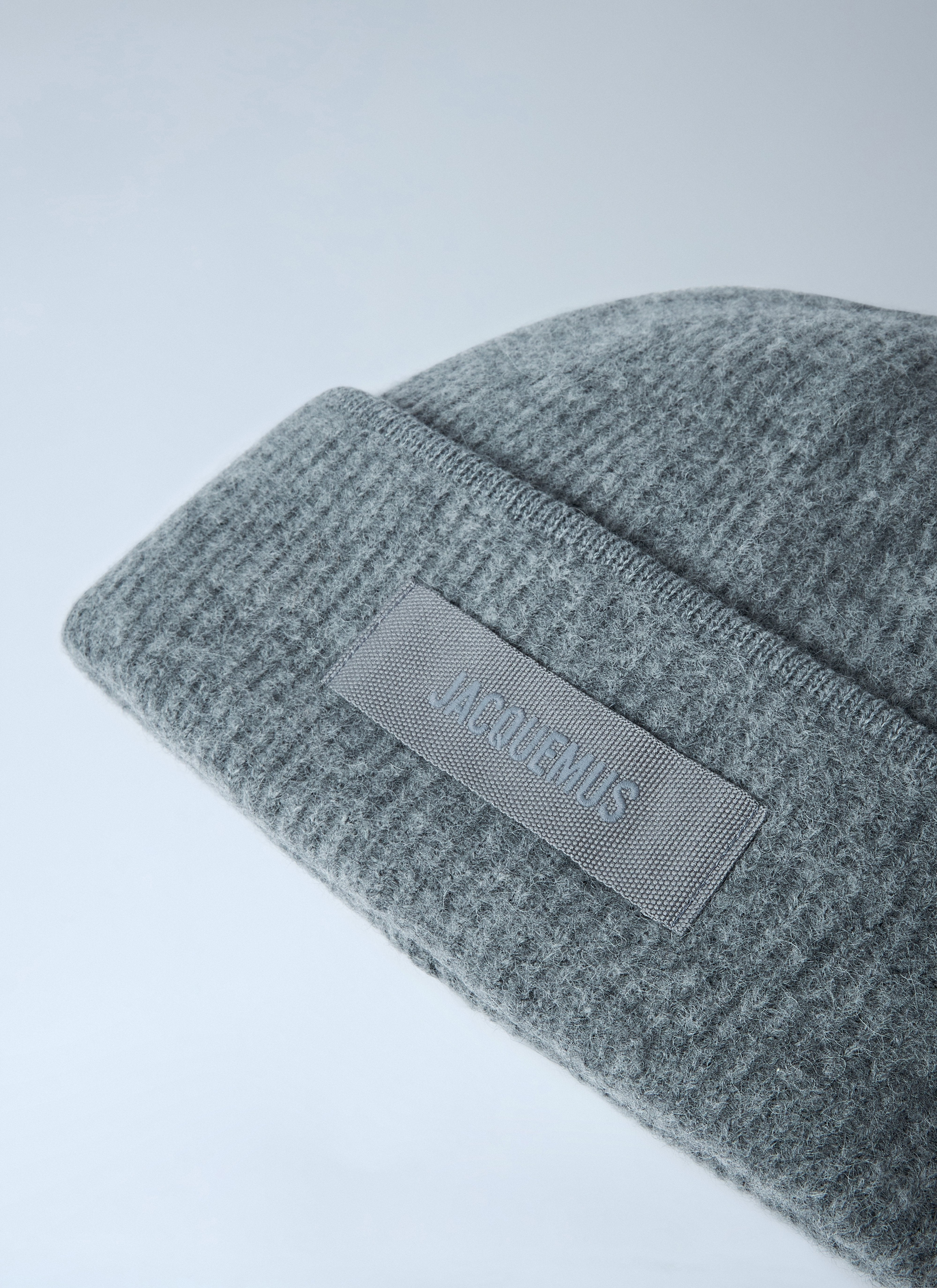 Jacquemus Women Logo Motif Beanie Hat - 2