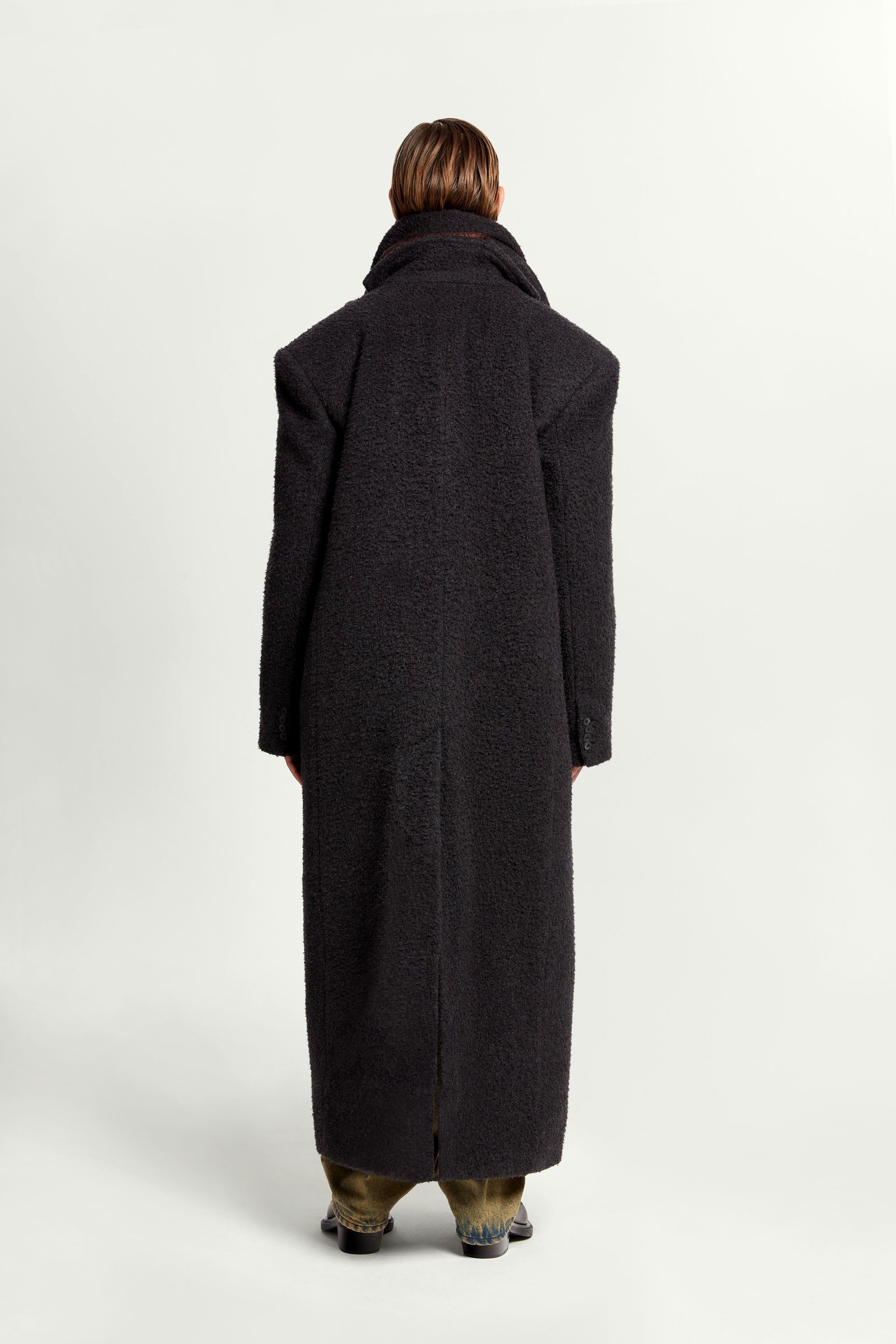 Scarf Maxi Coat - 8