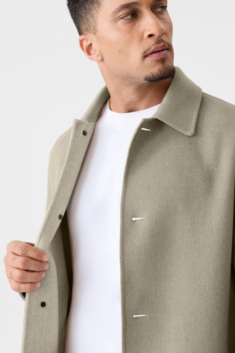 BECKETT-HB Balmacaan Wool Overcoat 5