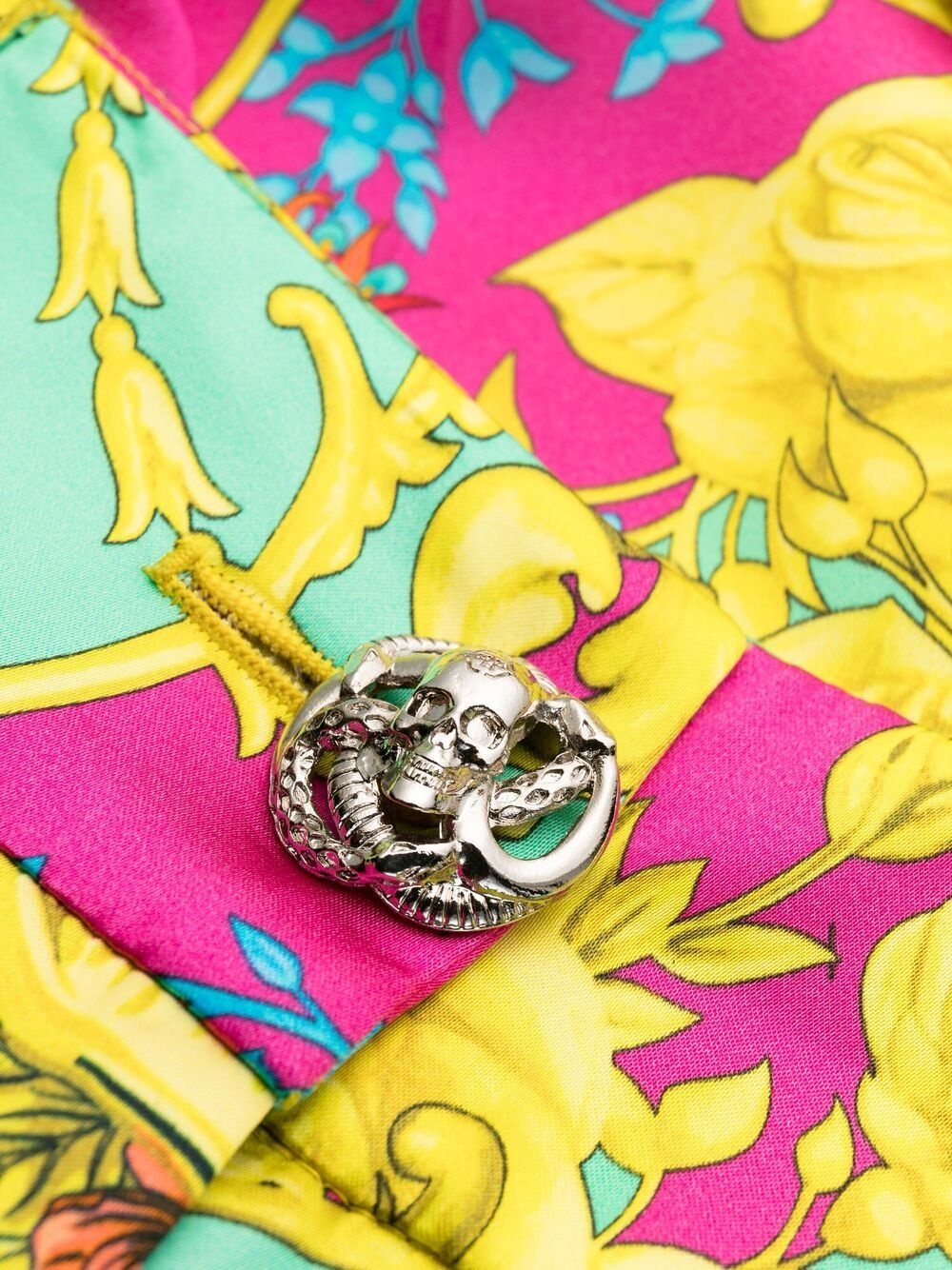 New Baroque print trousers - 7
