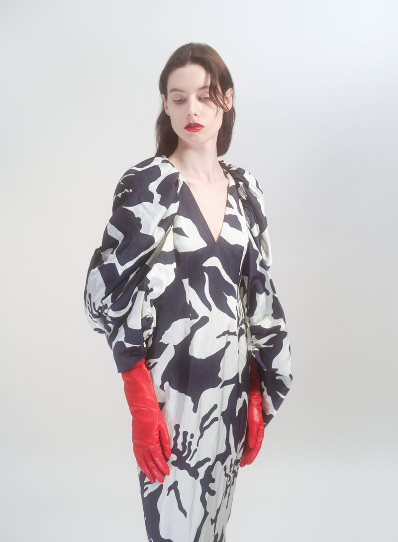 Dries Van Noten LONG LEATHER GLOVES outlook