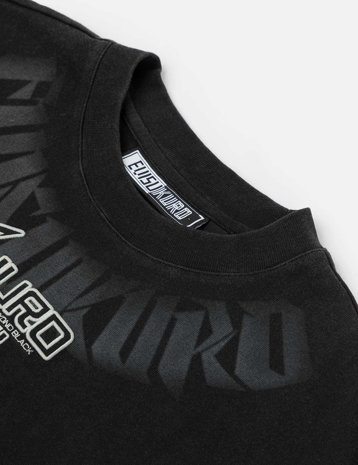 Logo embroidery Oversized Washed T-Shirt - 5