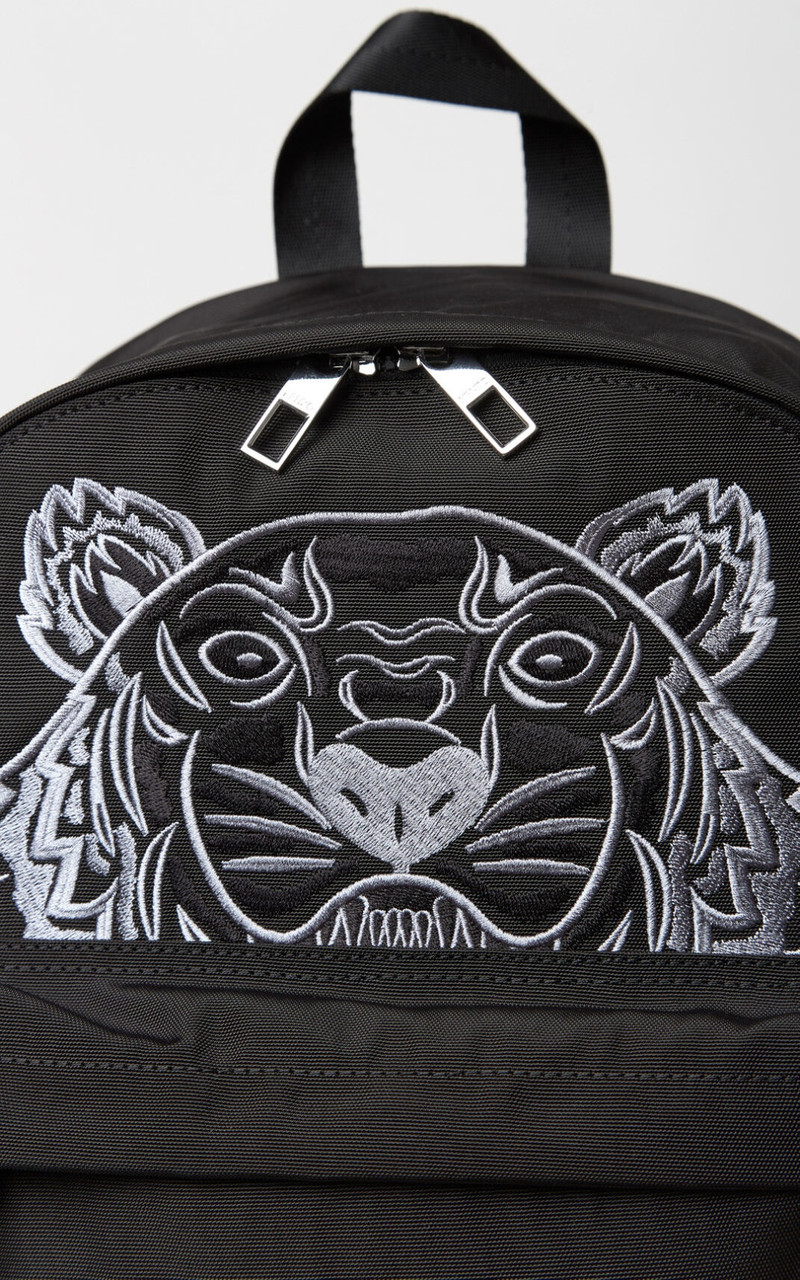 Large Tiger Canvas backpack 4
