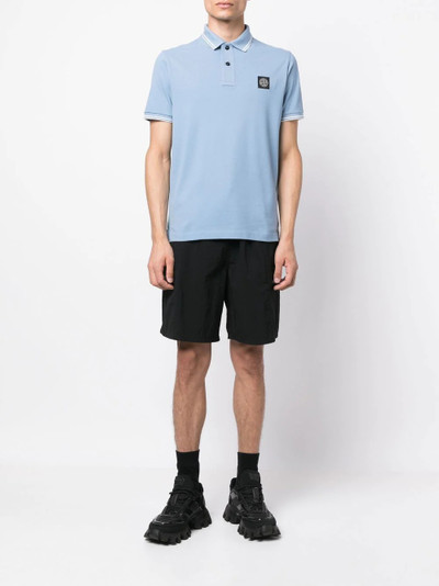 Stone Island Compass patch polo shirt outlook