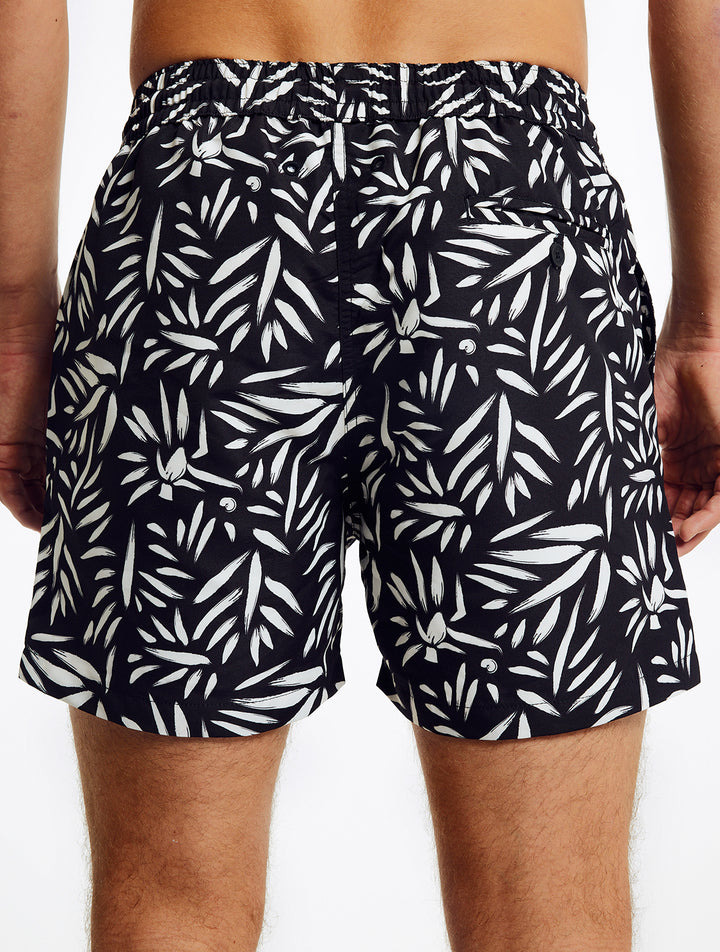 Abstract Print Sport Swim Shorts - 3