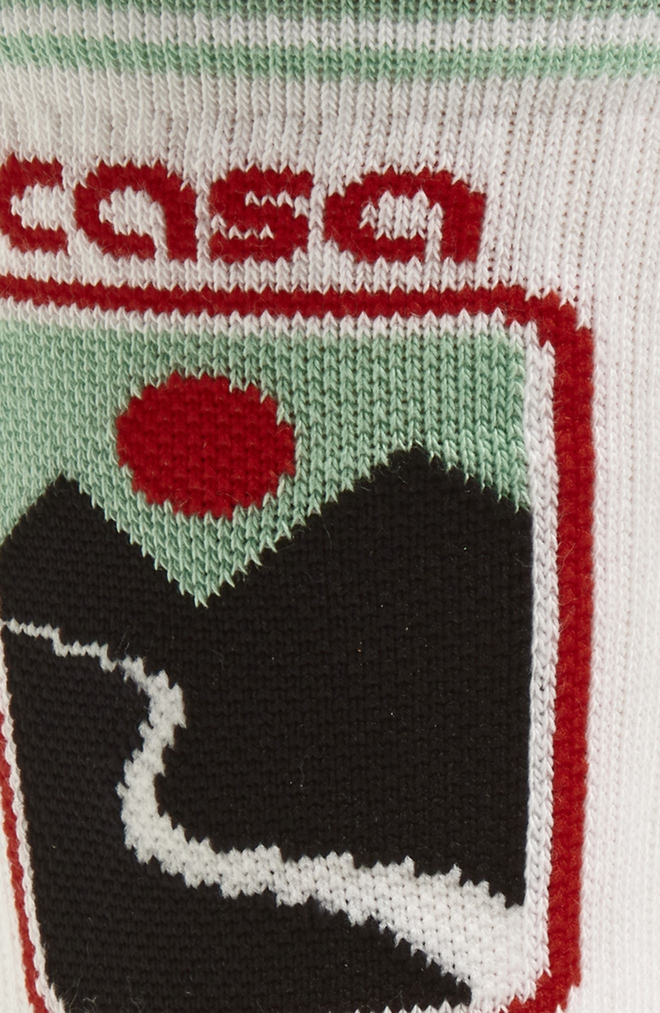 Casablanca Logo Crew Socks in Mountain Sunset Valley at Nordstrom - 2