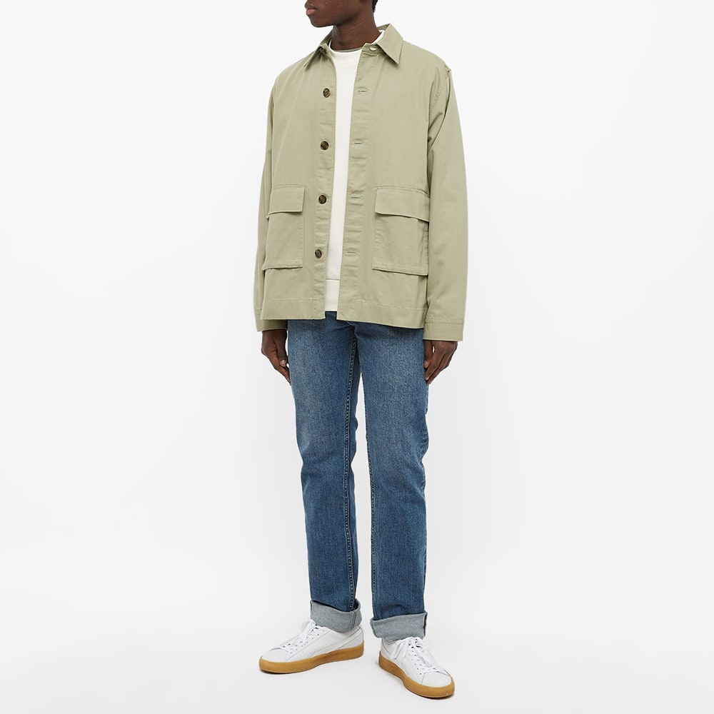 Fred Perry Button Down Pocket Sweat - 4