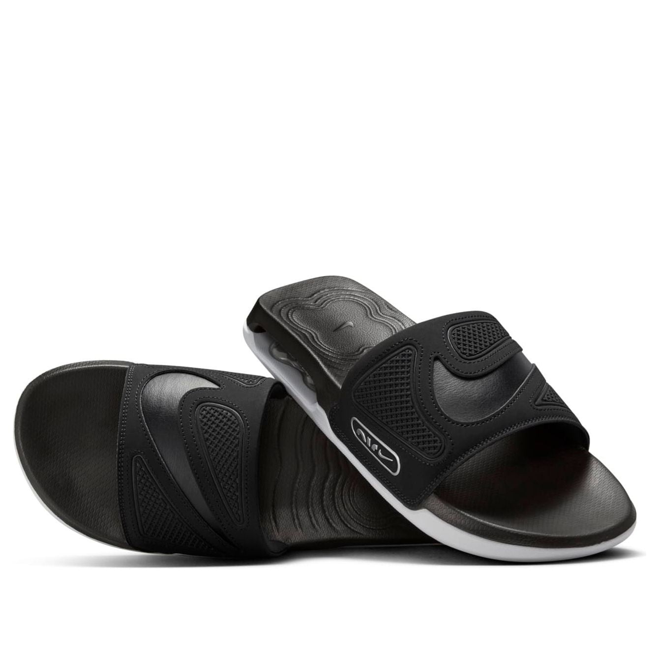 Nike Air Max Cirro Slide 'Black Metallic Silver' DC1460-004 - 4