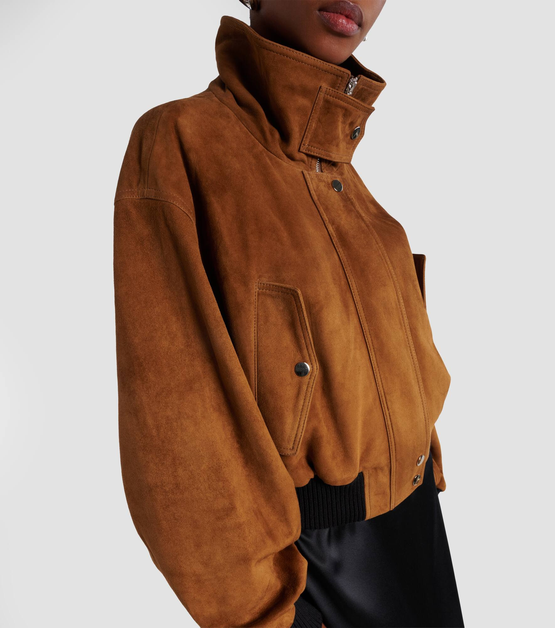 Briar suede bomber jacket - 4