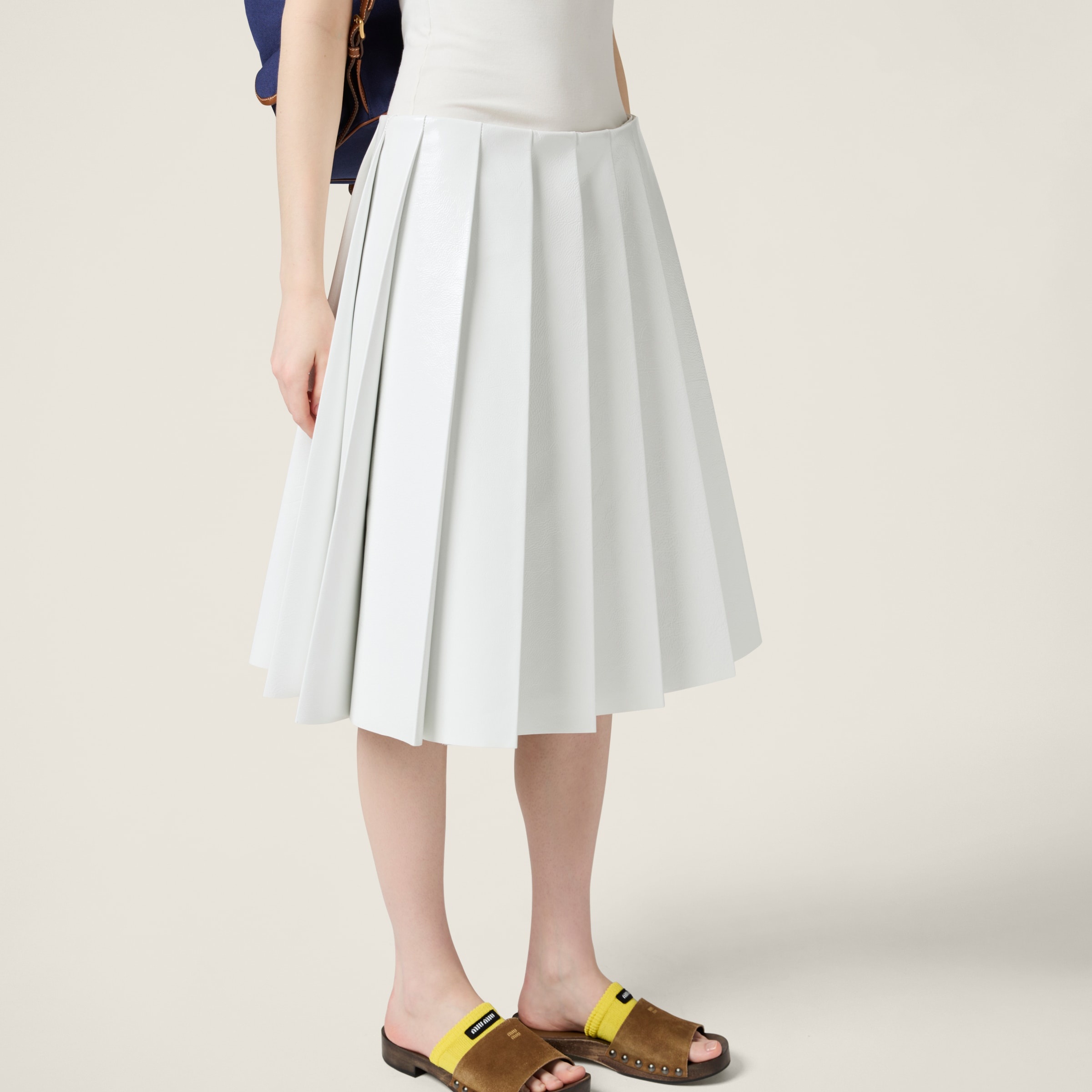Pleated naplak skirt - 4