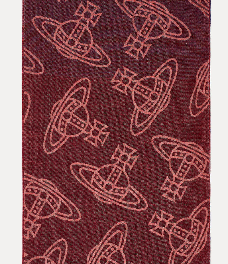 Vivienne Westwood LINE ORB OBLONG SCARF outlook